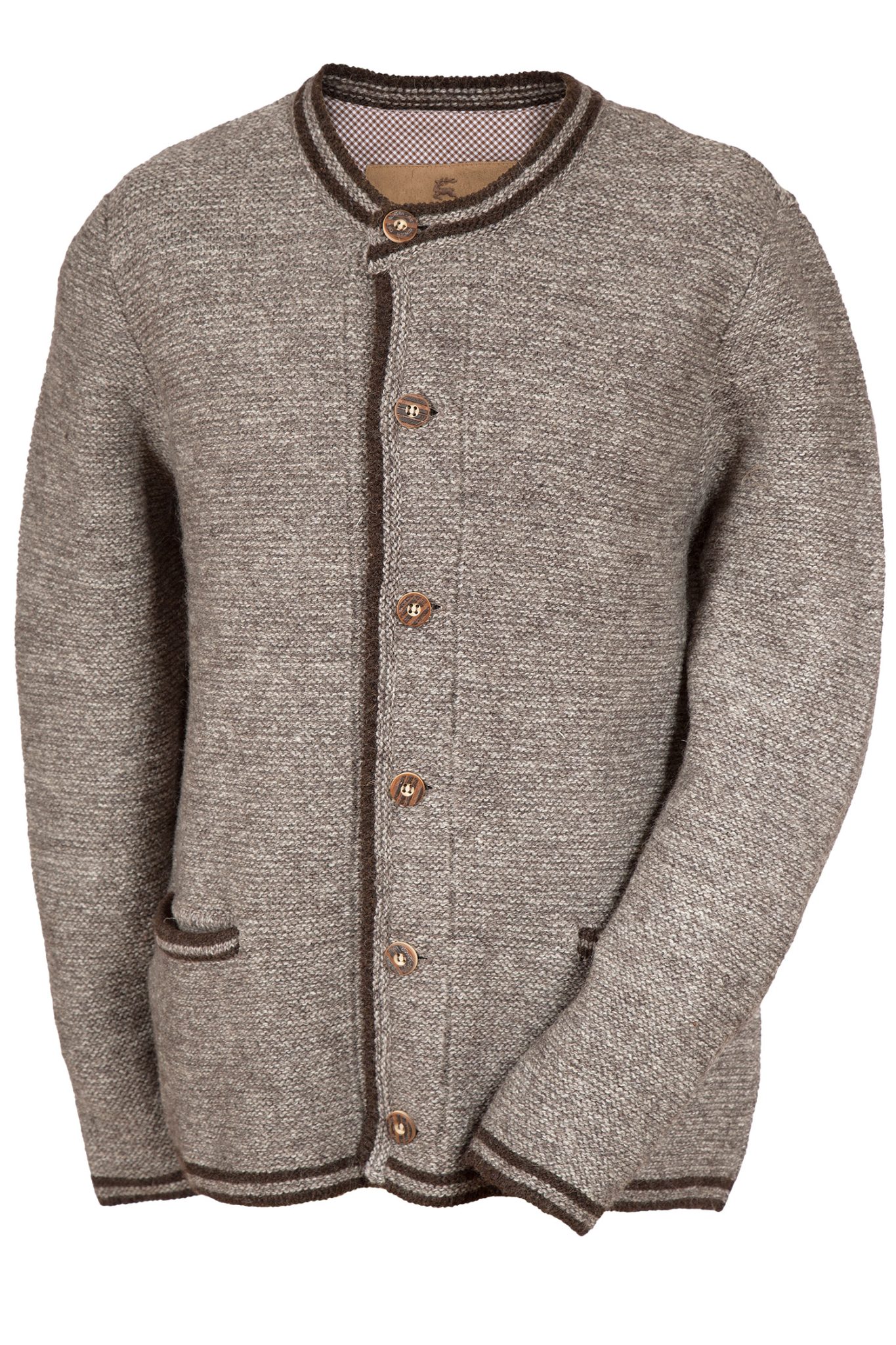 Trachten Strickjacke Herren Wolle